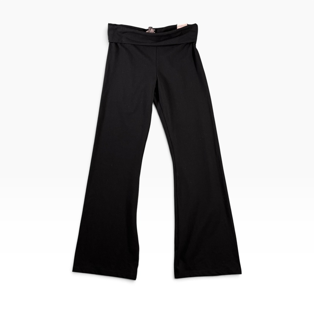 Victorias Secret Incredible Most-Loved Bootcut Yoga Pants Black Size Medium NWT